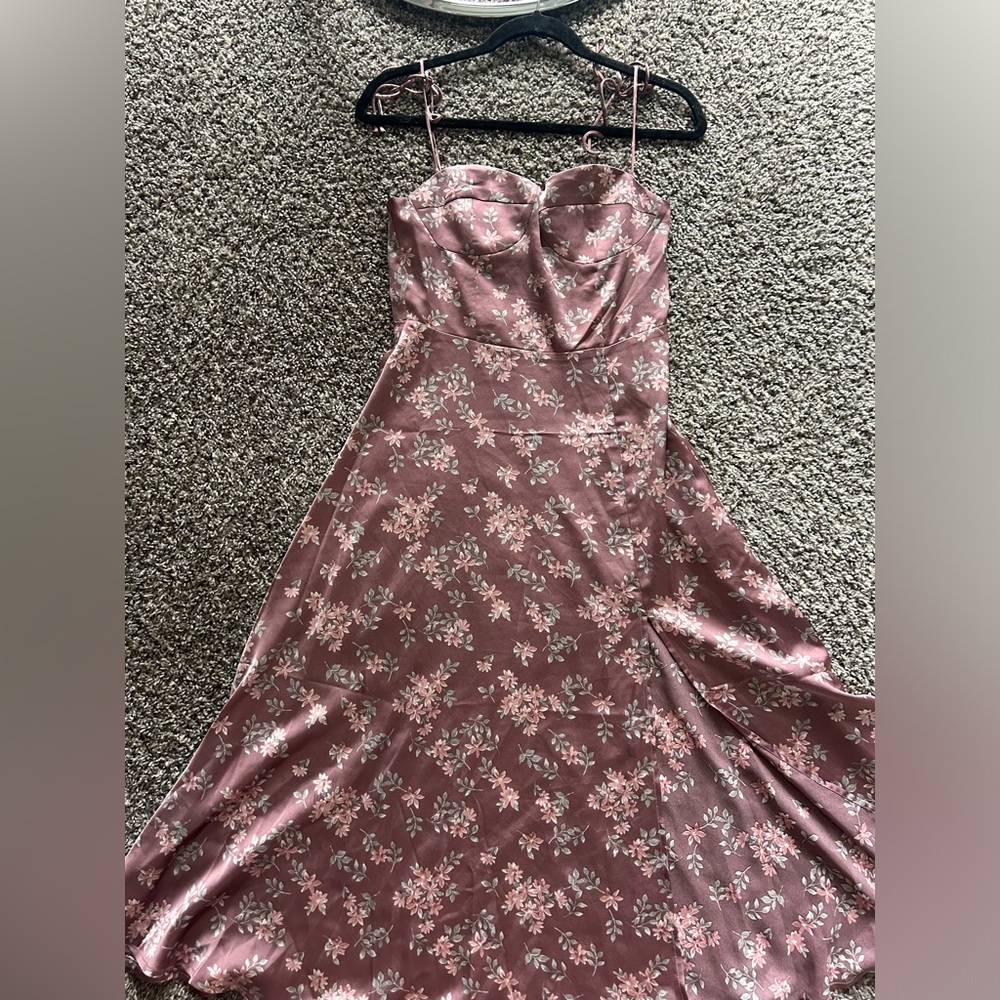 Floral midi dress
